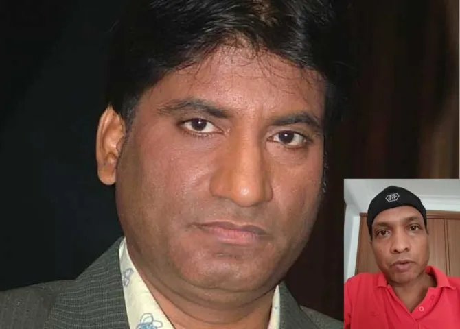 raju shrivastav health update-comedian not well at all brain dead