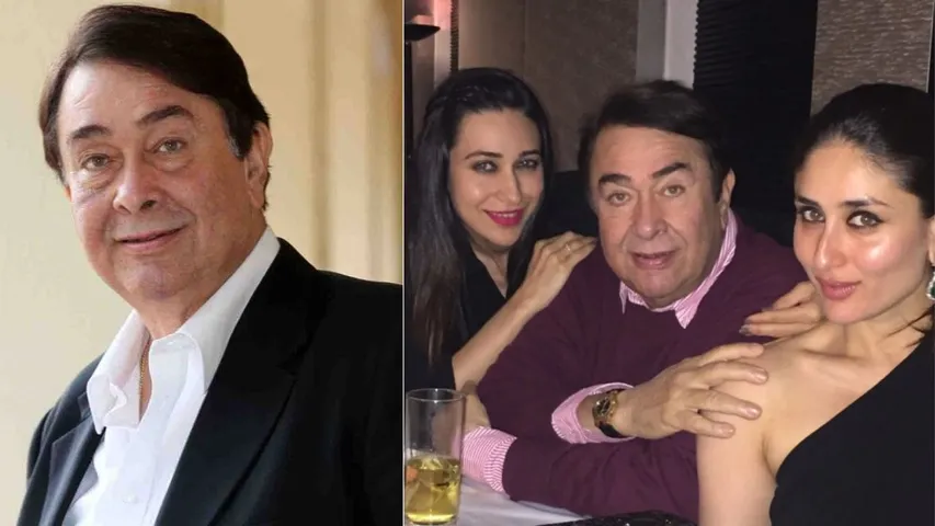 Kareena Kapoor Khan and Karisma Kapoor wish father Randhir Kapoor