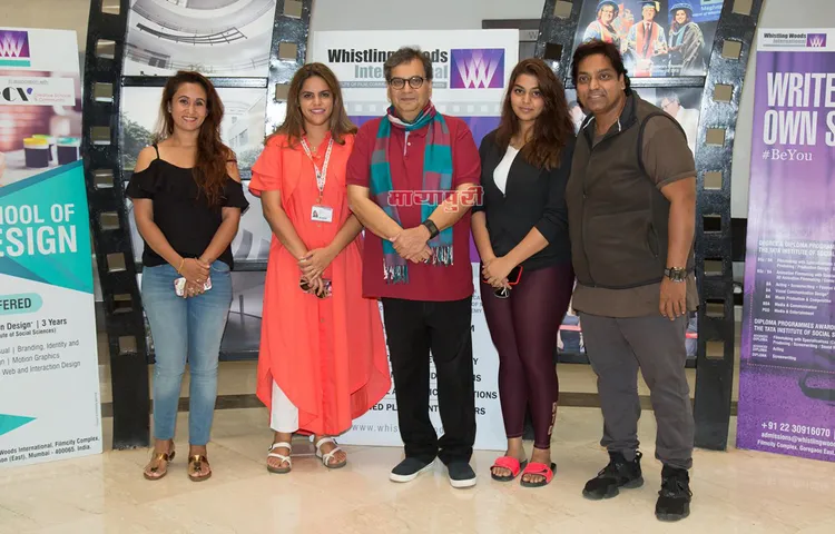 व्हिस्लिंग वूड्स इंटरनेशनल 5वीं वेद सत्र में शामिल हुए गणेश आचार्य