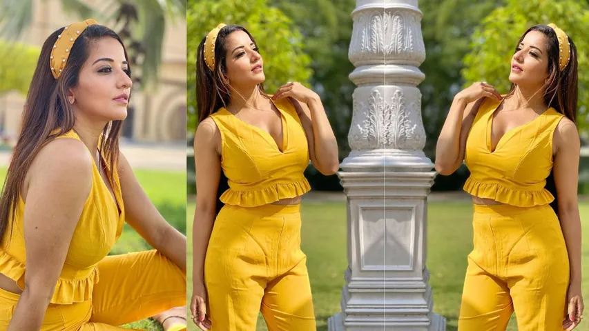  Monalisa Latest Photos: येलो ड्रेस में मोनालिसा ने दिए किलर पोज, तस्वीरों में एक्ट्रेस की दिखीं दिलकश अदाएं