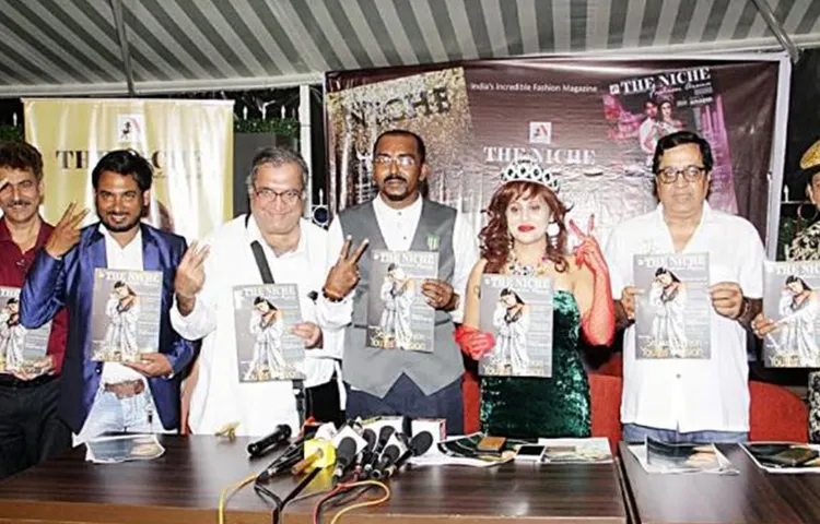द निक फैशन एरिना इंटरनेशनल मैगज़ीन लांच की गई, फैशन जगत से जुड़े डॉ अनिल नायर और सायरस पोस्टनजी ने मैगज़ीन शुरू की.