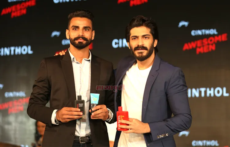 हर्षवर्धन कपूर और अर्पिंदर सिंह ने गोदरेज सिंथोल की मैन्स रेंज को लॉन्च किया