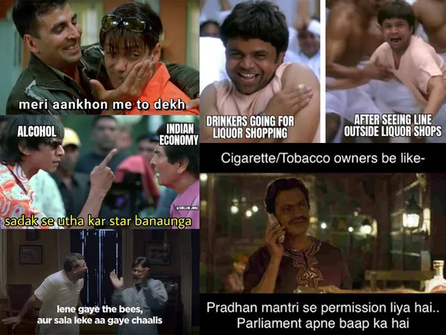 Liquor Shop Memes / शराब को लेकर लोगों की बेकरारी देख सोशल मीडिया पर आई मज़ेदार मीम्स की बाढ़, आप भी देखें और लें मज़े