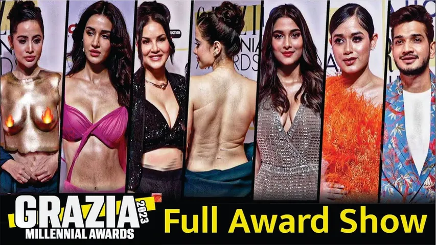 Celebrities Arrive at Grazia Millennial Awards 2023 - Tejasswi, Karan, Urfi Javed, Jannat, Munawar