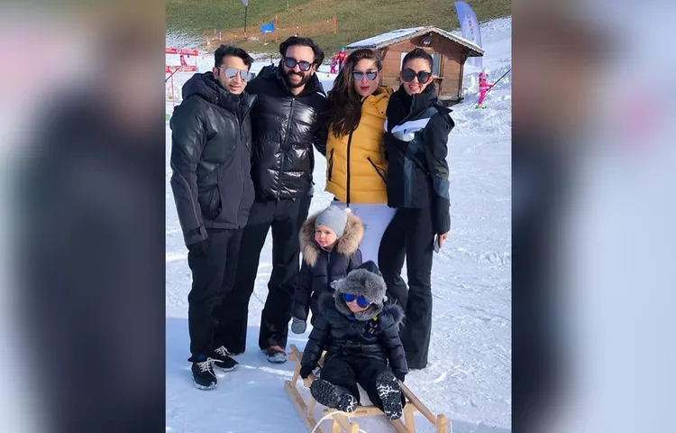स्विट्जरलैंड में सैफ-करीना संग कुछ इस तरह वैकेशन एन्जॉय कर रहे हैं नन्हें तैमूर, देखें फोटोज़