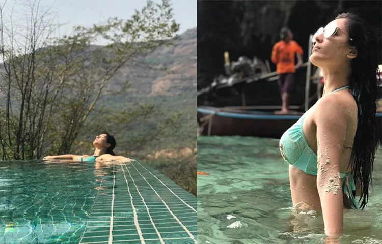 पूजा बनर्जी ने करवाया बोल्ड फोटोशूट, स्विमसूट में दिखा सेक्सी लुक