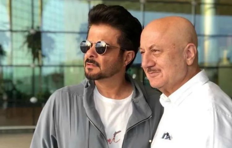 अनुपम खेर का वीडियो वायरल, कोरोना के डर से अनिल कपूर को घर के बाहर से ही लौटाया वापस