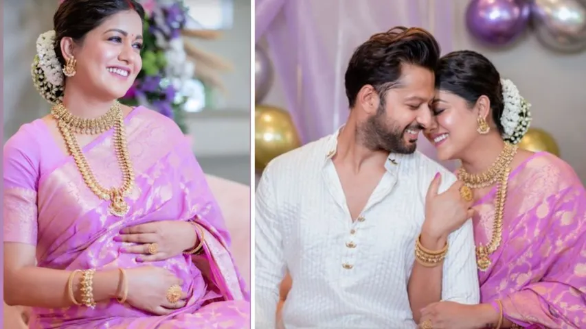 Kajol Tanushree Dutta attend Ishita Dutta's baby shower see pics