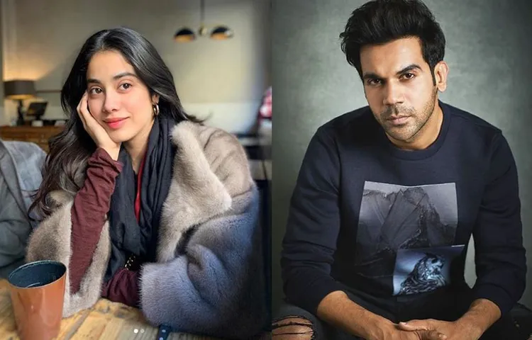 हॉरर कॉमेडी फिल्म में राजकुमार राव के साथ काम करेंगी जाह्नवी कपूर
