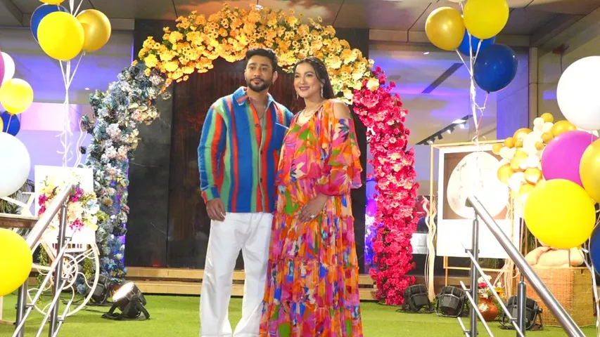 Gauahar Khan and Zaid Darbar