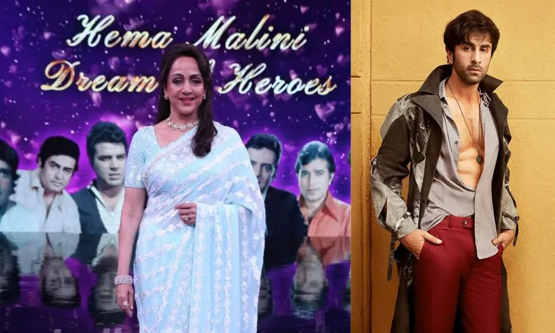 Dream Girl Hema Malini wants to work with actor Ranbir Kapoor