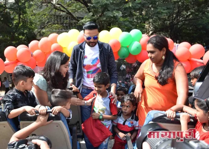 अंकुश चौधरी ने अनाथ बच्चों के साथ मनाया ‘चिल्ड्रन्स डे’