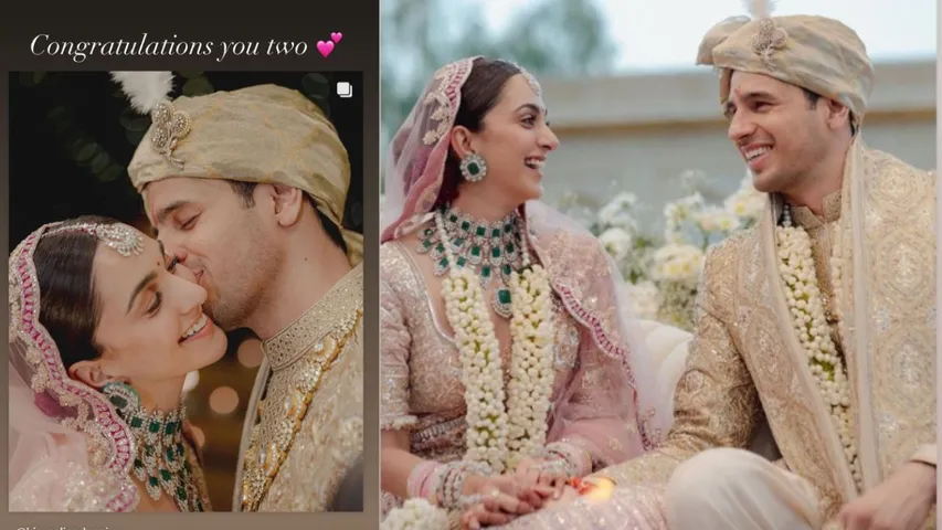 Sidharth Malhotra weds Kiara Advani