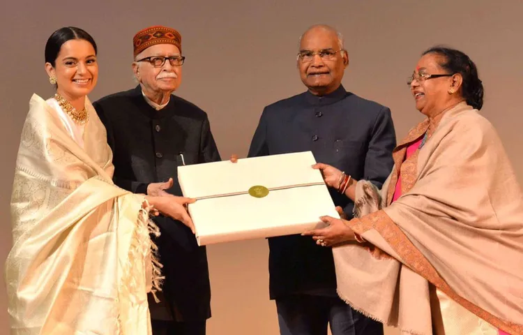कंगना ने रखी ‘मणिकर्णिका’ की स्पेशल स्क्रीनिंग, राष्ट्रपति रामनाथ कोविंद ने देखी फिल्म