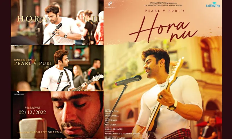 एक्टर सिंगर Pearl V Puri और निर्माता अभय सिन्हा का पंजाबी गाना 'Hora Nu' रिलीज, पहले ही दिन मिले 2 मिलियन व्यूज