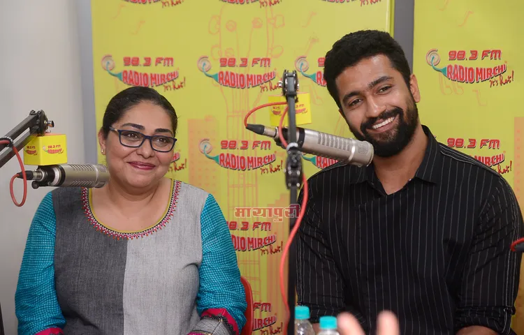 रेडियो मिर्ची स्टूडियो में अपनी फिल्म राज़ी को प्रमोट करने पहुंची राज़ी की टीम