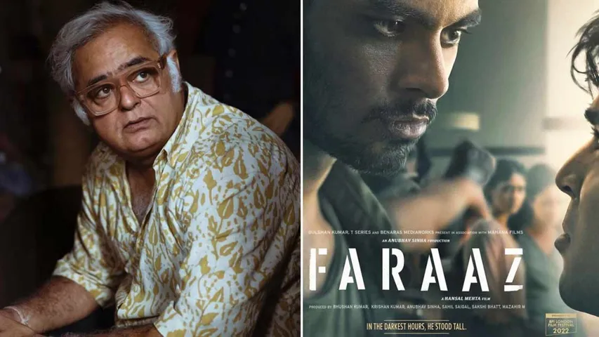 Faraz is praised by Hansal Mehta and Anubhav Sinha