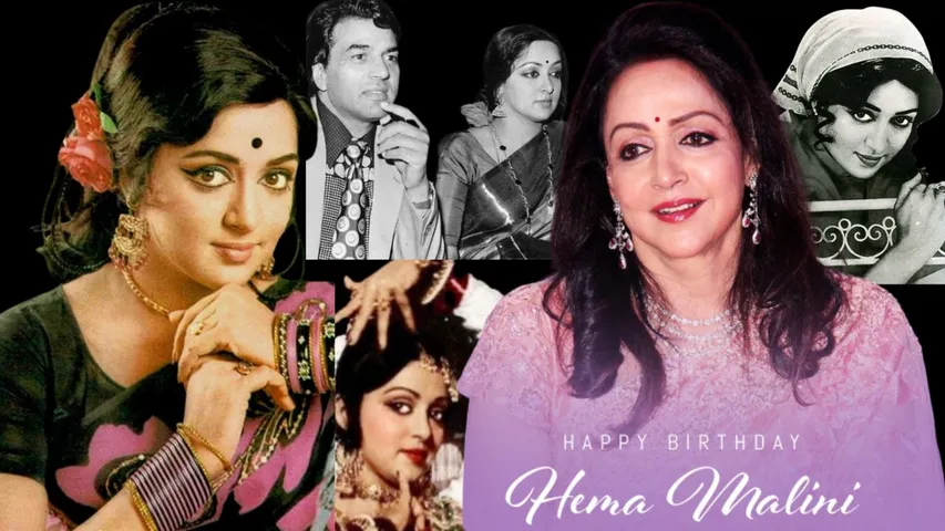 Hema Malini and Dharmendra 