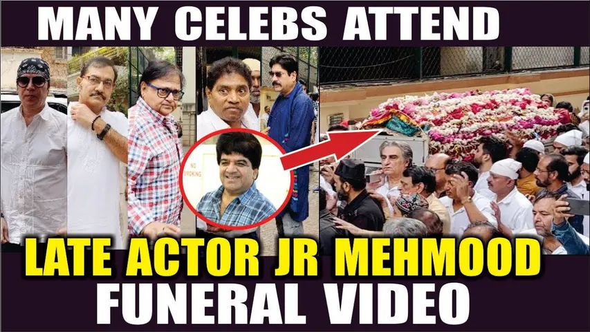 Junior Mehmood Funeral Video