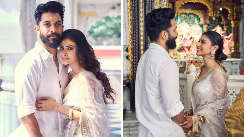 Mouni Roy and Suraj Nambiar