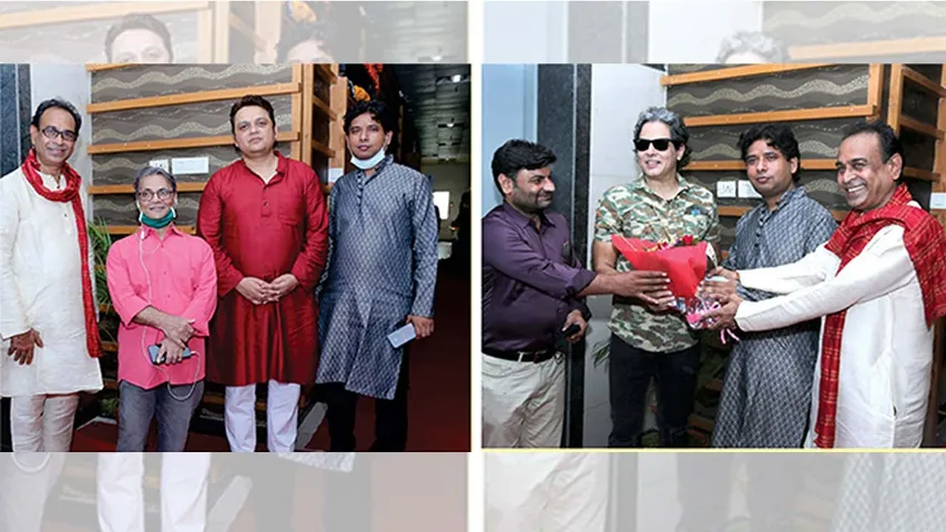 बॉलीवुड हस्तियों अमन वर्मा, लिलिपुट और  निर्देशक पार्थो घोष ने मुंबई में एक आगामी ऐप  डिजीफ्लिक्स टीवी के नए कार्यालय के उद्घाटन का अनुग्रह किया!