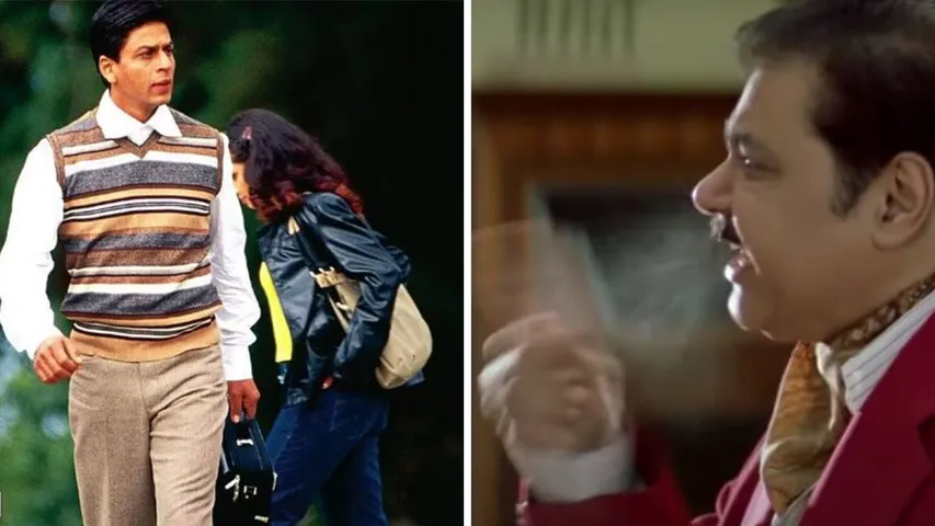 Satish Shah and Shahrukh Khan