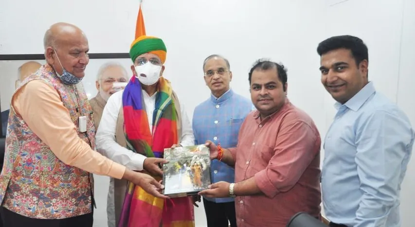 केंद्रीय मंत्री कैलाश मेघवाल लव कुश रामलीला में गाएंगे भजन