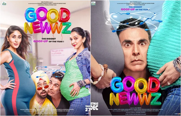 Good Newwz: ‘गुडन्यूज’ का पहला पोस्टर रिलीज, फनी अंदाज़ में दिखे अक्षय-करीना और दिलजीत-कियारा