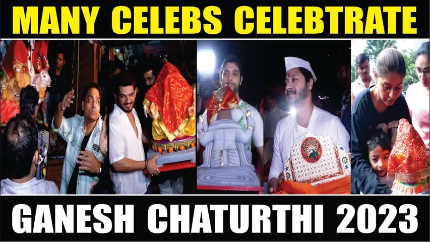 Ganesh Chaturthi 2023: Shreyas Talpade, Sunidhi Chauhan, Sandiip and other celebs bring Ganpati home