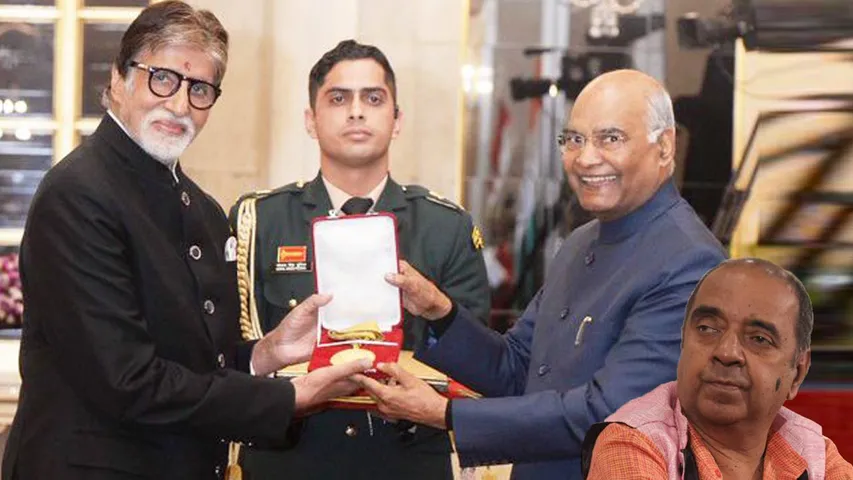 दादा साहब फाल्के को सही मायने में गौरवान्वित महसूस कराने के लिए आपका कोटि-कोटि धन्यवाद मिस्टर बच्चन
