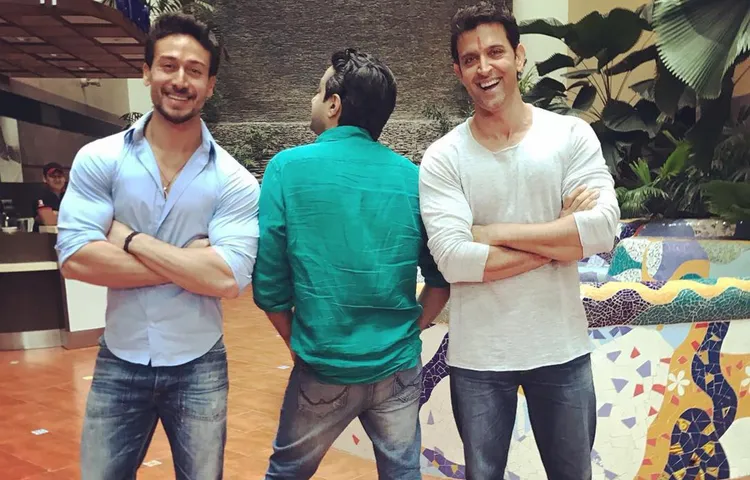 पहली बार एक साथ एक्शन करते नजर आएंगे ऋतिक रोशन और टाइगर श्रॉफ
