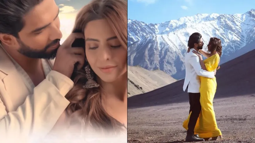 Amaal Mallik और Aamna Sharif ने 'Mohabbat' के मोशन पोस्टर में रोमांस का जादू बिखेरा