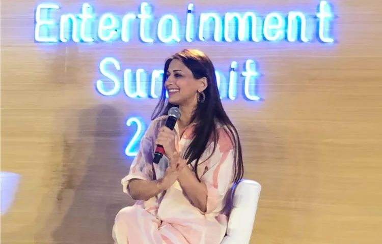 'फेसबुक एंटरटेनमेंट समिट' में शामिल हुईँ सोनाली बेंद्रे बहल