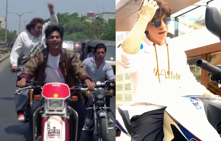 फिल्म दीवाना के इस गाने के स्टंट के लिए दोस्तों ने भेजी थी मोटरसाइकिल: शाहरुख़ खान
