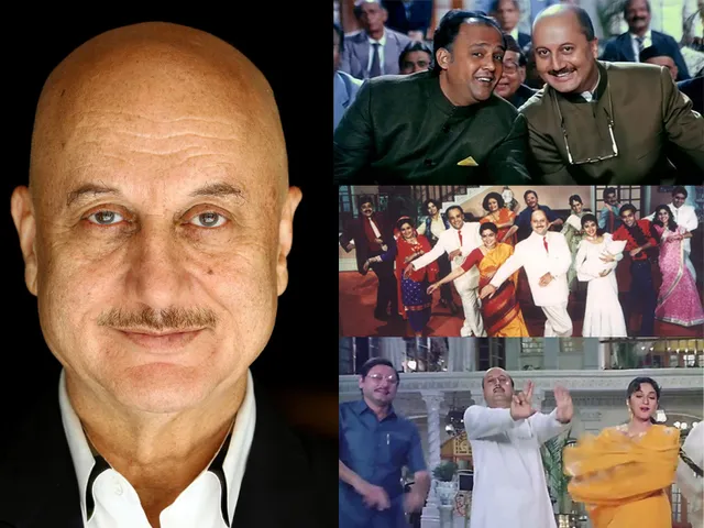 'हम आपके हैं कौन' के इस सीन की शूटिंग के दौरान अनुपम खेर के चेहरे पर मार गया था लकवा , फिर भी करते रहे शूटिंग