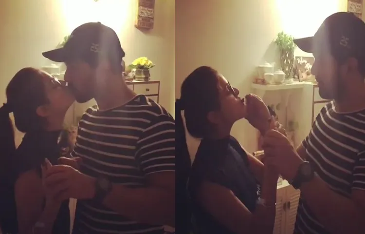 रुबिना दिलाइक अपने पति अभिनव शुक्ला के साथ हुई रोमांटिक, शेयर किया वीडियो