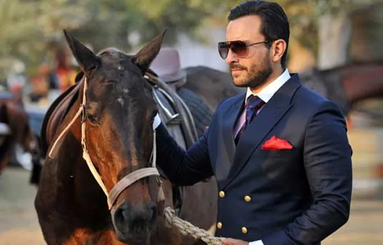 इस फिल्म के लिए घुड़सवारी सीख रहें है सैफ अली खान
