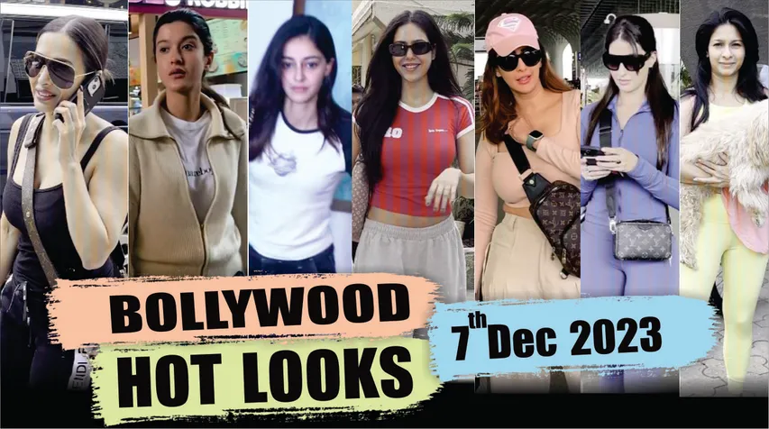 Bollywood Celebs Look Malaika Arora, Ananya Pandey , Sonam Bajwa 