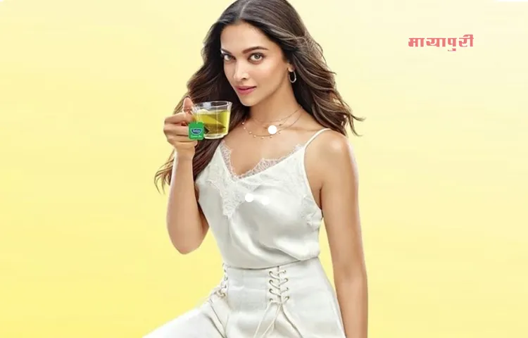 Tetley ग्रीन टी की ब्रांड एंबेसडर बनीं दीपिका पादुकोण