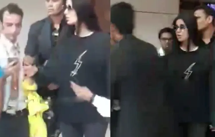 सेल्फी की वजह से फैंस से घिरी कैटरीना कैफ ने कैसे दिखाई समझदारी देखिये वीडियो!