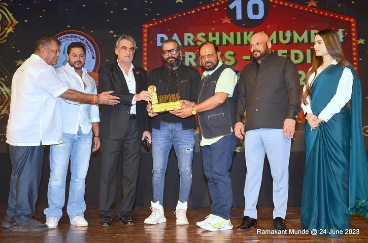 बाहुबली और केजीएफ jitendra salvi हुए Iconic Award 2023 से सम्मानित