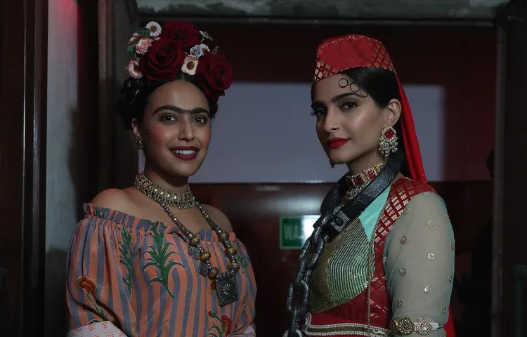 BHAANE HALLOWEEN PARTY 2019 में सोनम कपूर के साथ, आहूजा और निमिष शाह