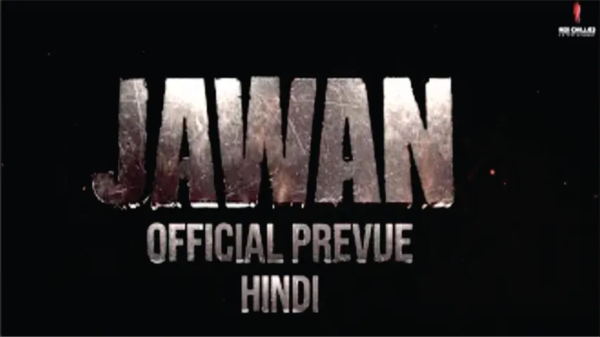 Shah Rukh Khan Jawan Official Hindi Prevue 