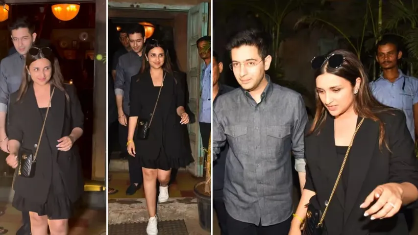 Parineeti Chopra and Raghav Chadha spotted on dinner date amid marriage rumors