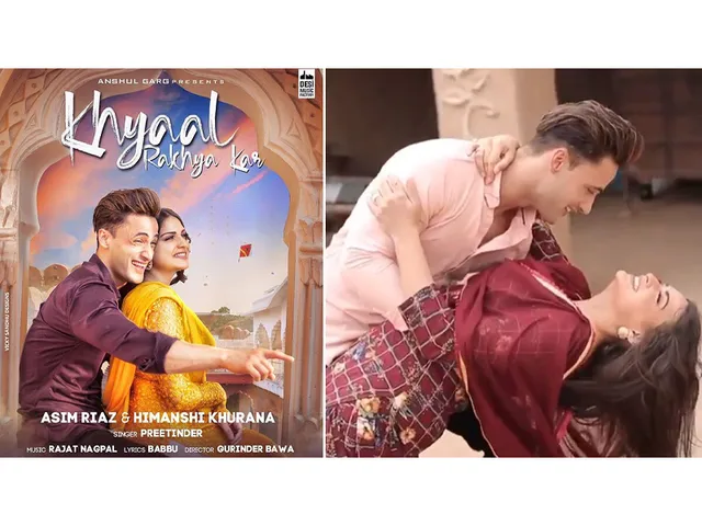 एक बार फिर चला हिमांशी खुराना और आसिम रियाज़ का जादू, दूसरा गाना ‘ख्याल रखया कर’ रिलीज़