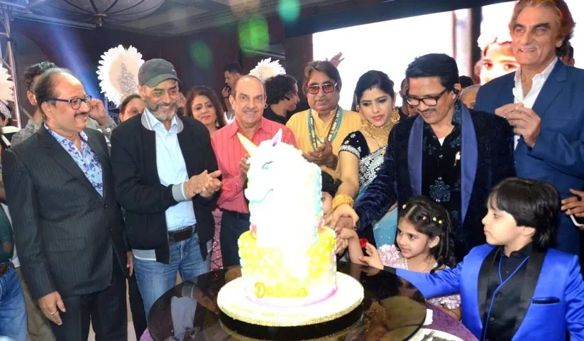 सिनेबस्टर मैगज़ीन के मालिक रॉनी रॉड्रिग्स की बेटी डेलिसिया का 5 वा बर्थडे पार्टी का शानदार आयोजन