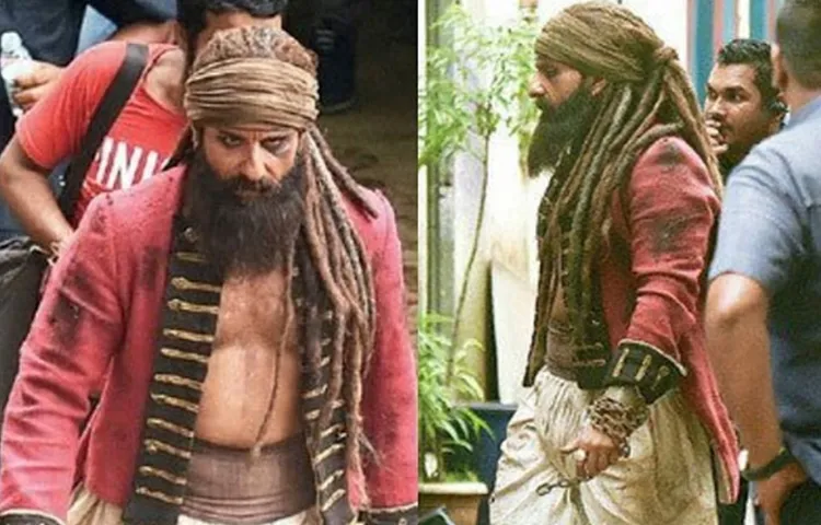 नागा साधु बनकर भयानक लुक में नजर आए सैफ अली खान, 'हंटर' के सेट से लीक हुईं तस्वीरें