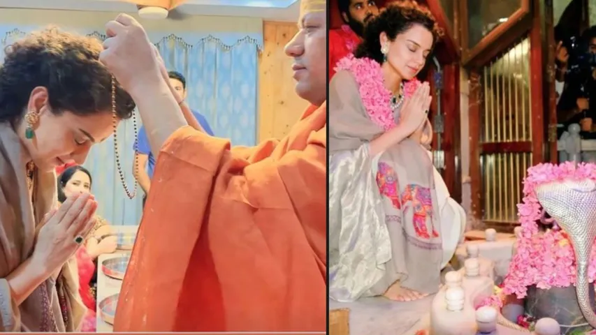 Kangana Ranaut traveled to Haridwar-Dehradun, see unseen pictures