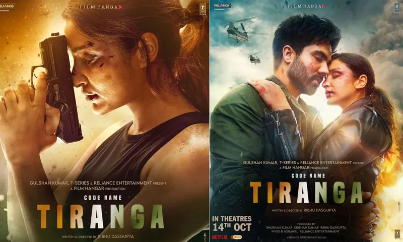 T-Series, Reliance Entertainment & Film Hangar, all set to release ‘Code Name: Tiranga’ in Cinemas on 14 October 2022
