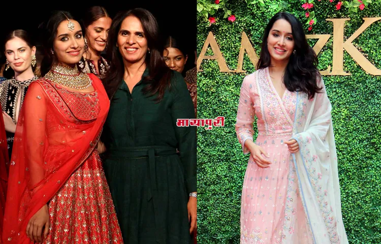 अनीता डोंगरे के ‘द वेडिंग जंक्शन शो’ में शो स्टॉपर बनी श्रद्धा कपूर